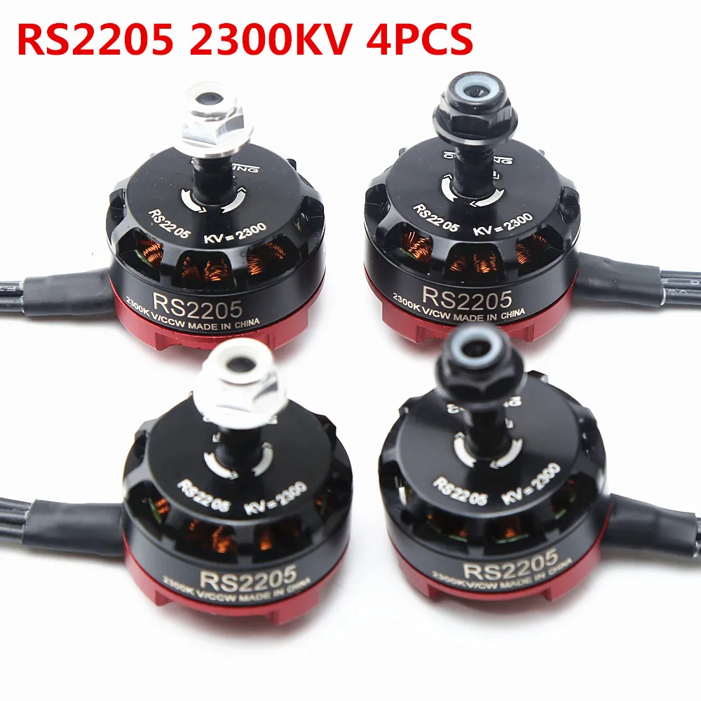 RS2205 2205  2300KV CW CCW Brushless Motor With LittleBee 20A/30A BLHeli_S ESC for FPV RC QAV250 X210 Racing Drone  Multicopter