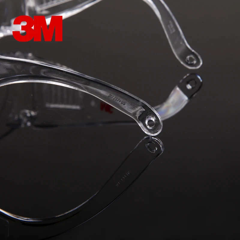 3M 1611HC Work Glasses Safety Goggles Eyewear UV Protection Anti Dust Windproof Anti Fog Coating with Clear Lens Eye Protection