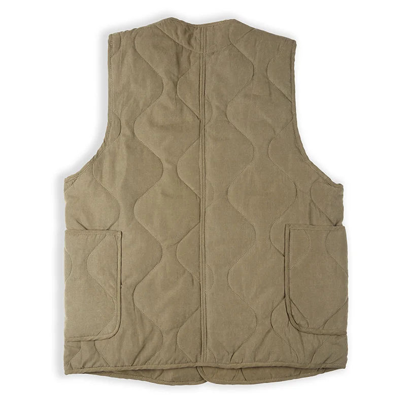 Okonkwo New Multi Bag Quilted Inner Vest AMEKAJI Crescent Plus Cotton Hunting Waistcoat Outdoor Trekking Hiking Combat Clothes