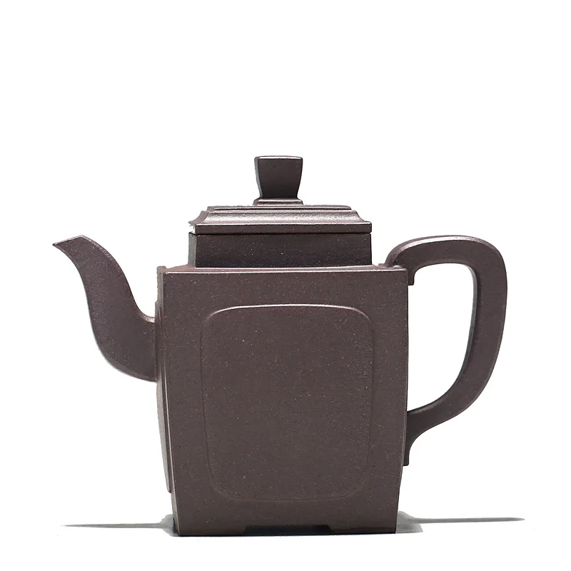 

★yixing recommended pure manual undressed ore qing plaster sound far four penghu-glance delivery 445 ml of the teapot