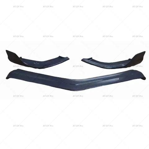 W218 रियल कार्बन फाइबर फ्रंट लिप स्पॉइलर स्प्लिटर्स एप्रन बम्पर गार्ड बेंज CLS क्लास W218 CLS350 320 CLS63 2012 2013 2014 के लिए 8 best sales कक्षा 63 - №8