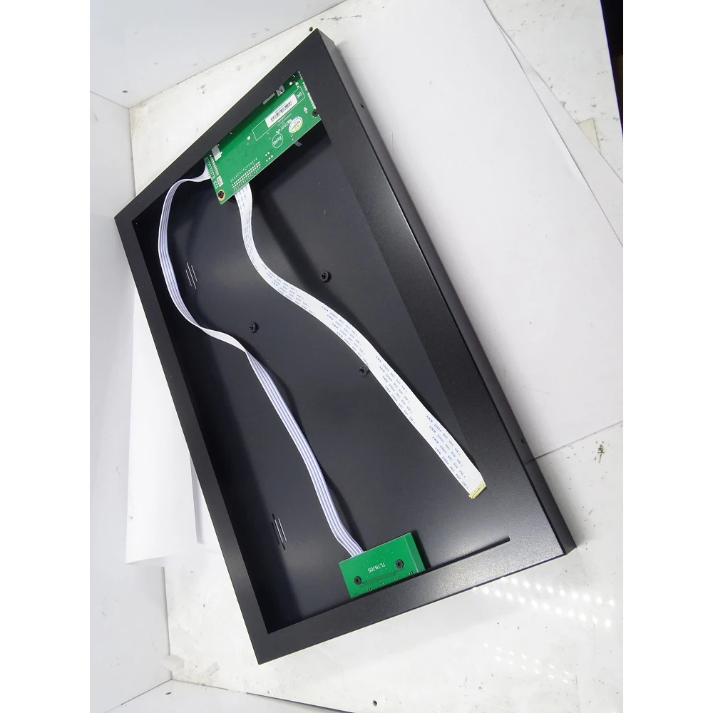 EDP Papan Pengontrol + Kotak Casing Penutup Belakang Campuran Logam VGA Kit Kompatibel dengan HDMI untuk NV156FHM 1920X1080 Layar Panel 15.6 "DIY