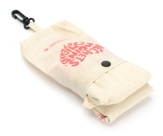 ECO Tote Einkaufs Leinwand tasche Folding Paket Hohe-Qualität Frauen Männer Wiederverwendbare rocery Hohe kapazität Falten Baumwolle Einkaufstasche – Detail 9
