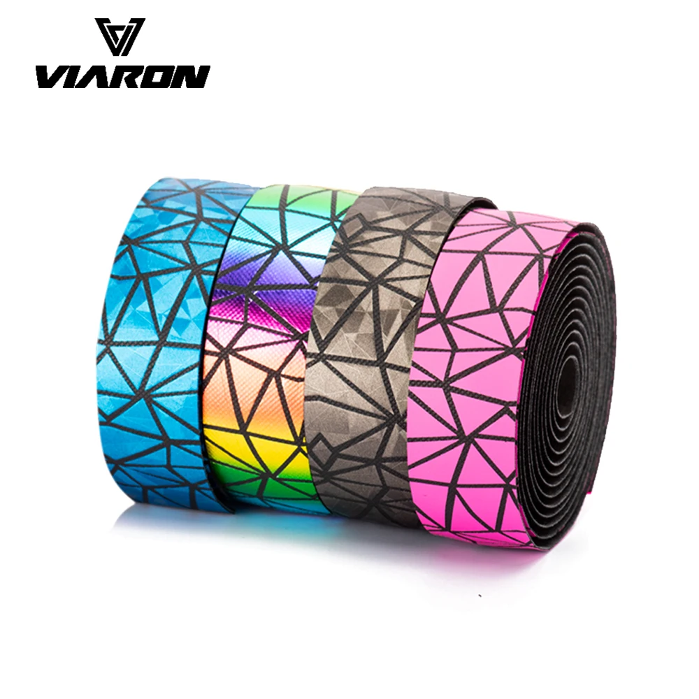 

VIARON Road Bike Handlebar Tape Bike Accessories 1 Pair Cycling Reflective Tape Soft PU EVA Anti-Slip Bycicle Bicycle Bar Tape