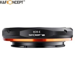 K&F Concept M39-E PRO Lens Mount Adapter M39 Lens to Sony NEX E Mount Camera Adapter ring for Sony A6300 A6400 body