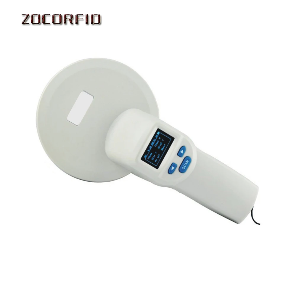 134.2Khz ISO11784/5 Rfid Animal Rfid Reader Bluetooth Dier Readerelectronic Oor Tag Scanner Rfid Glas Tag Reader Huisdier reader