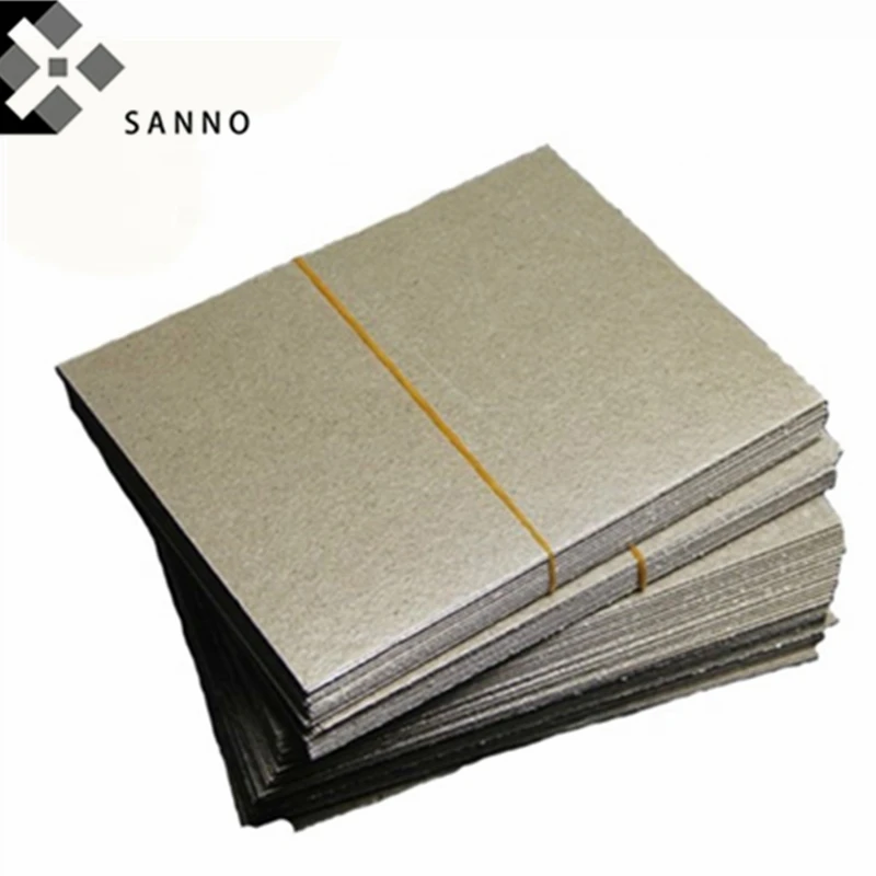 Rigid mica plate 200X300X0.15mm- 2mm HP5 / HP8 heat insulating micanite mica sheet thermal-isolating flake for induction funrace