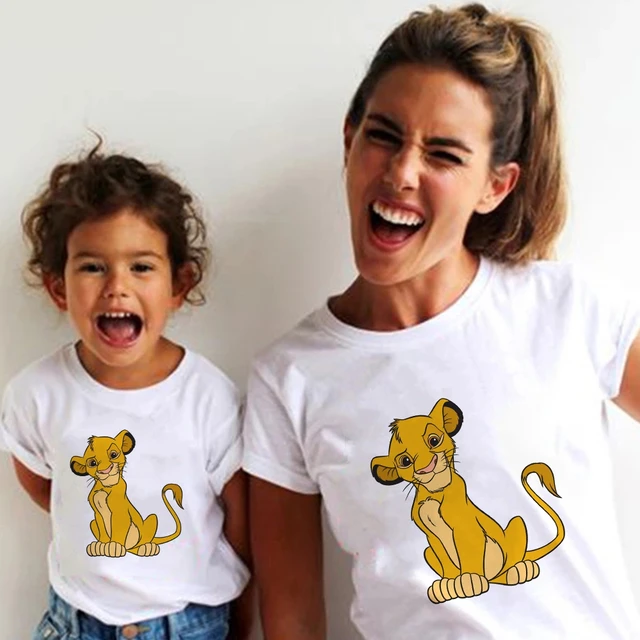 Disney Shirt Family Lion King Mom Daughter Shirts King Lion Simba Lion King Shirt Family Matching Outfits Aliexpress