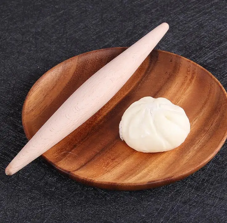 Wooden Rolling Pins Dough Pastry Roller Making Cake Pizza Bread Noodles Dumplings Fondant Dough Baking Tool SN3348