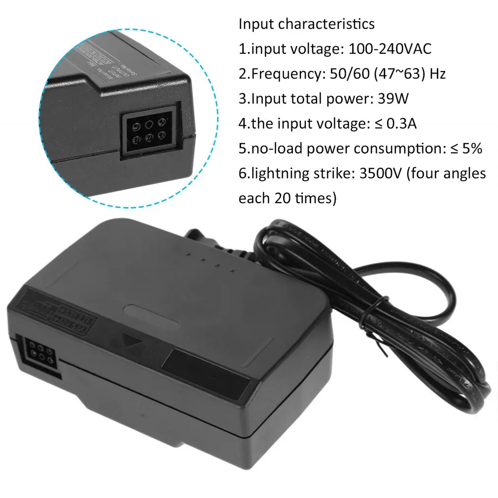 For Nintendo N64 AC Adapter Charger Nintendo 64 US Regulatory Power Adapter Power Supply Cord Charging Charger Power Supply