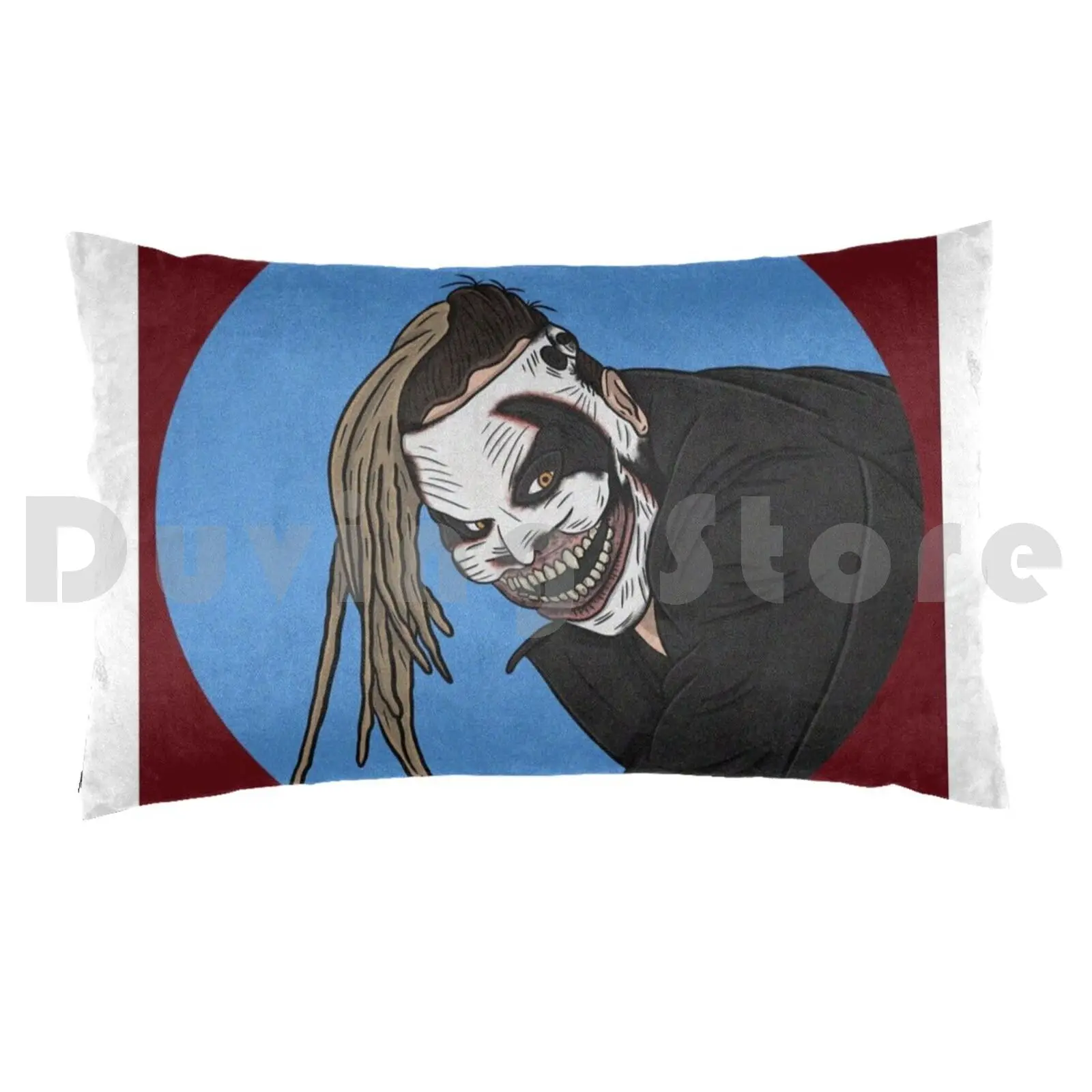 Yowie Wowie Pillow Case Printed 50x75 Bray Wyatt Fiend Pro Wrestling Wrestler