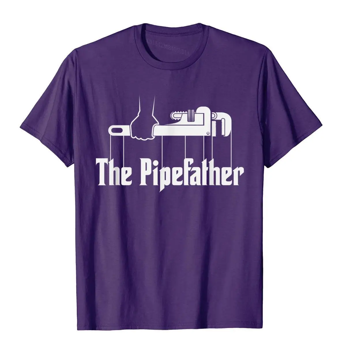 The Pipefather Funny Plumber Plumbing T-Shirt Gift Hot Sale Men's Top T-Shirts Cotton Tops Shirts Group Kawaii