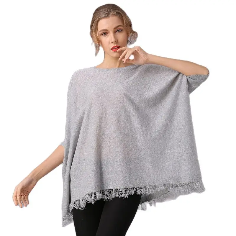 XIKOI Half Sleeve Oversize T-Shirts Women Casual Loose Novelty Tassel Pullovers Fashion Translucent Solid Ladies Tees Georgette