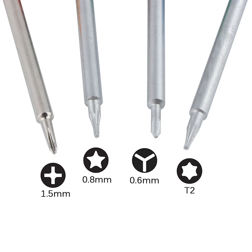 Tripoint Y000 Screwdriver for iPhone X 7 8 Plus, PH000 Phillips T2 Torx P2 Pentalobe Screwdriver Phone Repair Opening Tool Kit