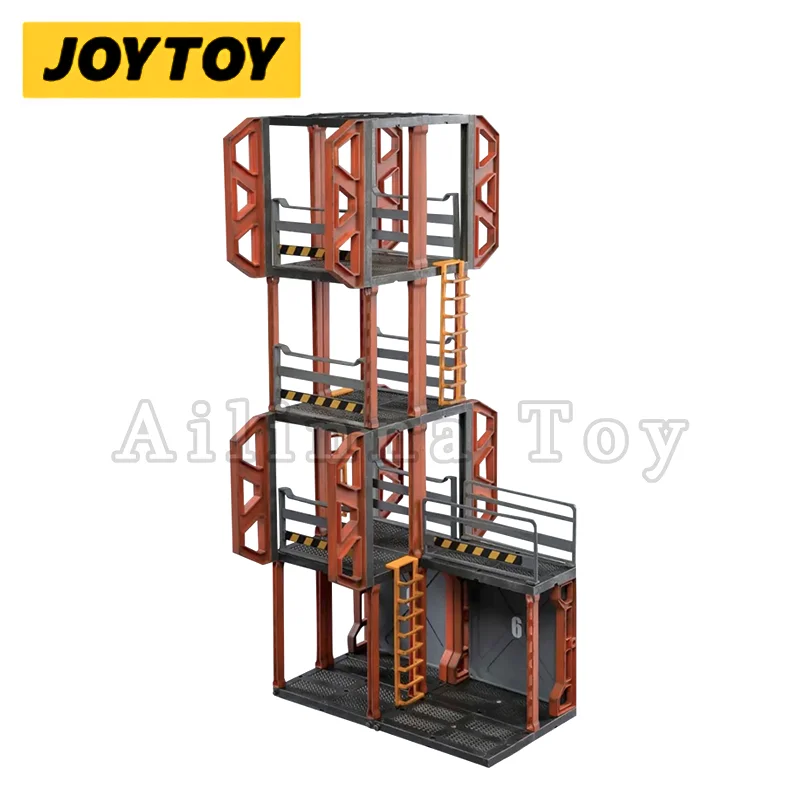 JOYTOY 1/18 Diorama Mecha Depot Torre dell'orologio (accessori gratuiti inclusi) Giocattolo modello anime