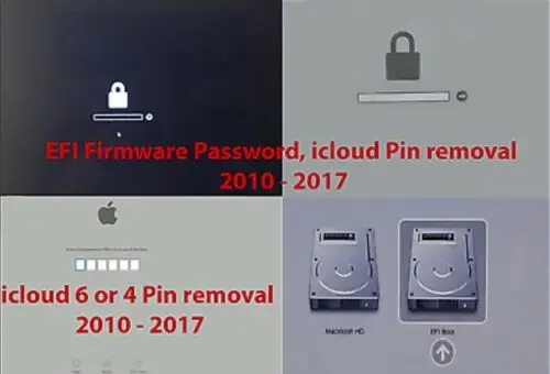 For Apple EFI ICloud password unlocking tool EFI Firmware Password,iCloud pin removal,iCloud 6 or 4 Pin removal 2010 - 2017