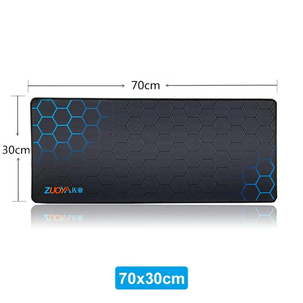 Bluelans ขนาดใหญ่แผ่นรองเมาส์คอมพิวเตอร์ Anti-Slip ล็อคขอบ Gaming Mouse Pad คอมพิวเตอร์อุปกรณ์เสริมสำหรับ CS GO