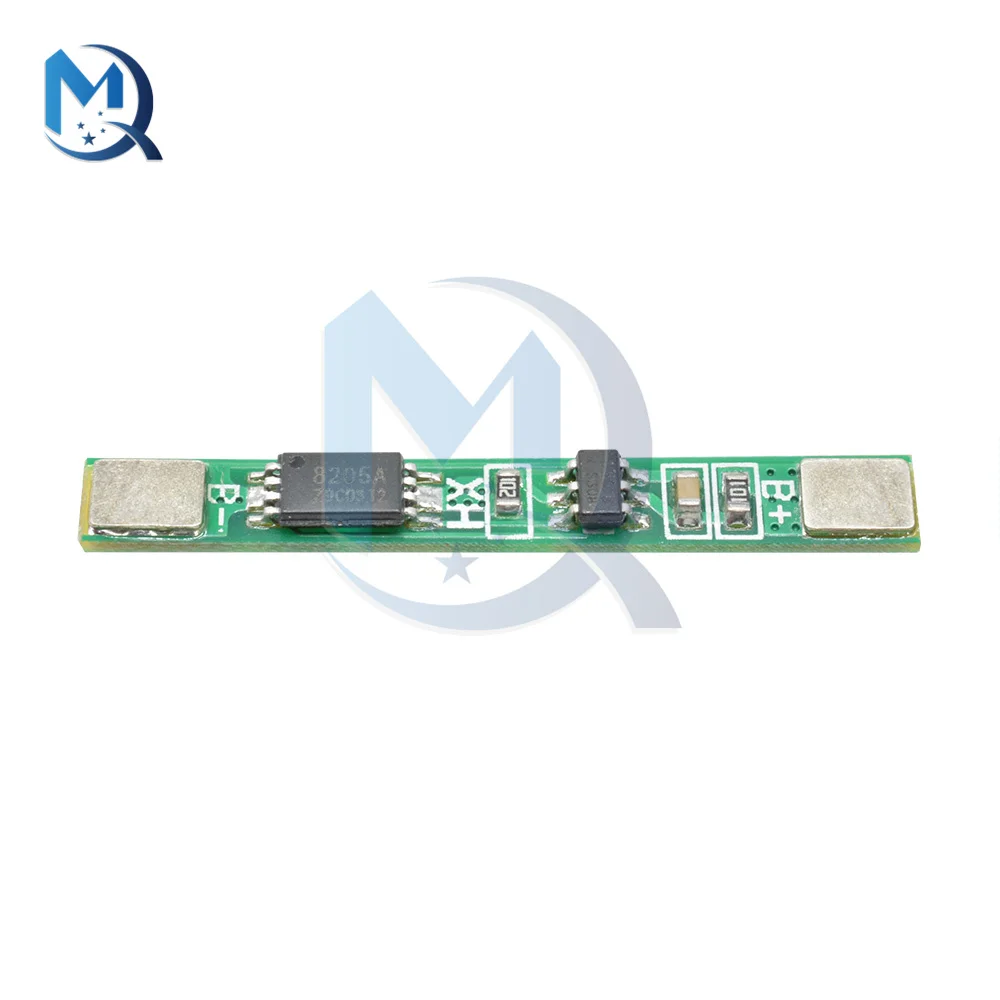 1S 3.7V 2.5A Lithium Battery Protection Board BMS PCM Lithium Polymer 18650 Battery Charger PCB Board For 18650 Charging Module