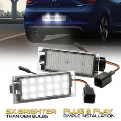 Plafonnier LED pour Renault Clio 3 4 Megane 2 3 CC Trafic 3 Master 2 3 oke goo 2 Twingo 2 3 Kadjar décennie k3