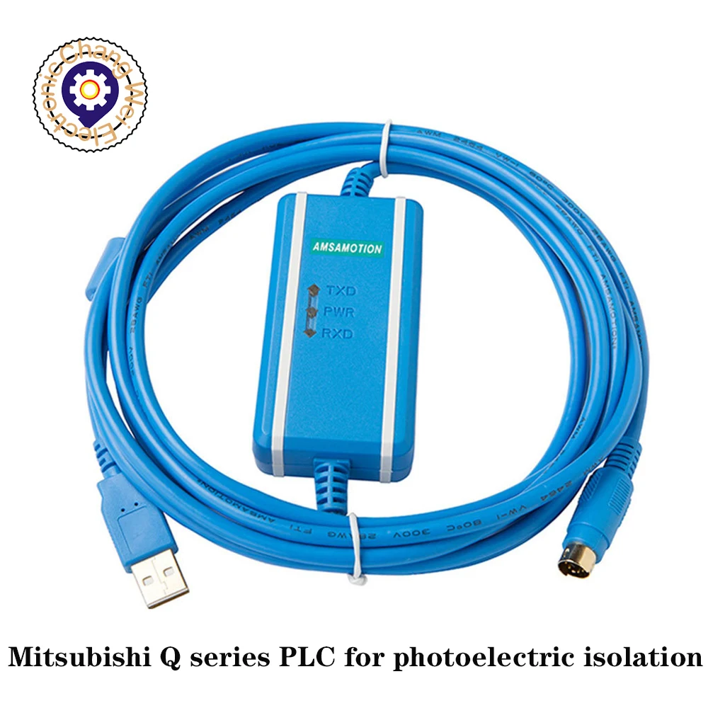 USB-QC30R2 + è adatto a isolamento fotoelettrico del cavo di comunicazione del download di dati del cavo di programmazione di serie di Mitsubishi Q