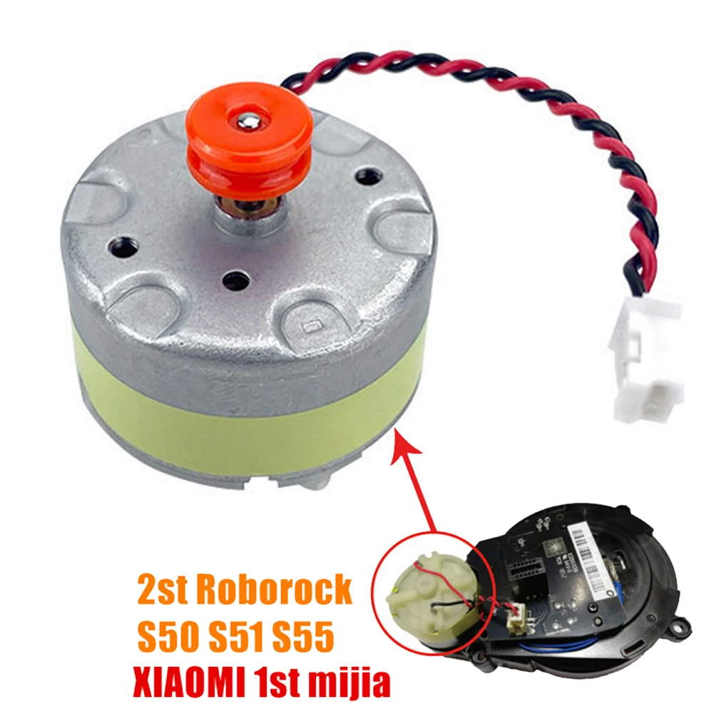 Gear Transmission Motor for XIAOMI 1st mijia 2st Roborock S50 S51 S55 Robot Vacuum cleaner Spare Parts Laser Distance Sensor LDS