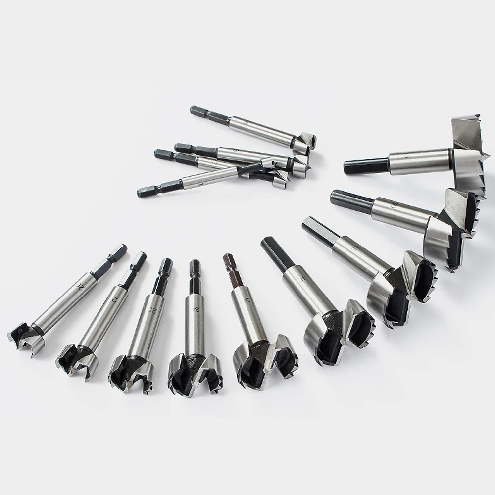 1 Bộ Dụng Cụ Làm Rau Cau Lỗ Cưa 10Mm-55Mm Thép Hợp Kim Khoan Gỗ Mũi Cho Dụng Cụ Điện
