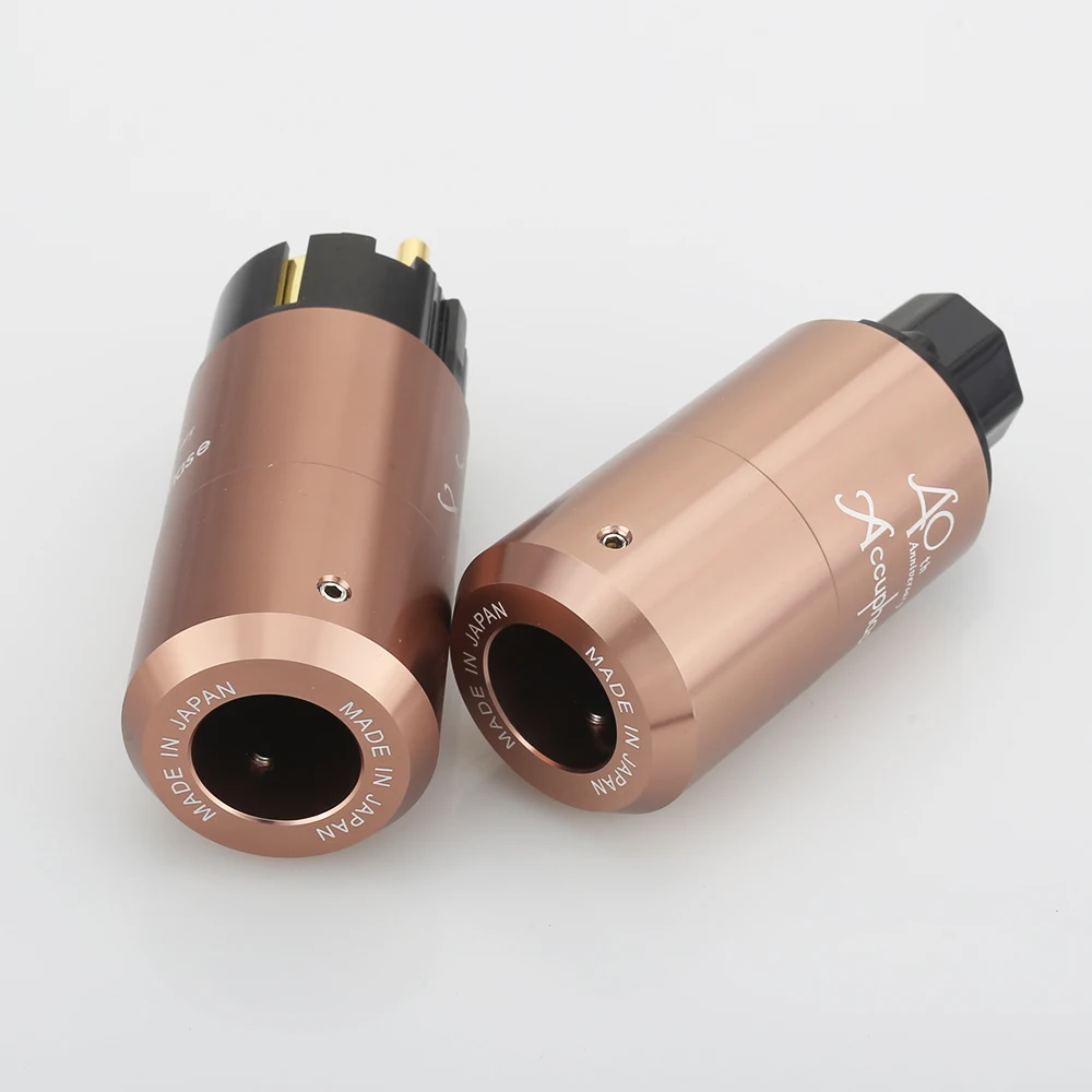 High Quality EU Schuko Power plug, Amplifier DVD player audio AC power cord power cable connector plug Supply connector jack
