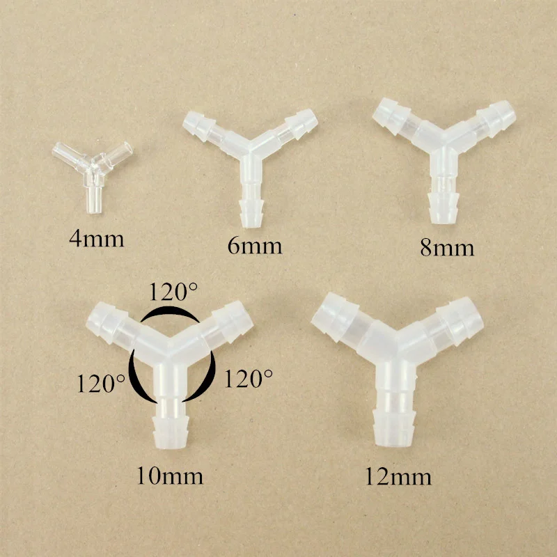 Afbeelding 6: Slangkoppelingen Y-Type T-connector Aquariumadapter Aquarium Luchtpomp Gezamenlijke 3-weg connector 1 stuks