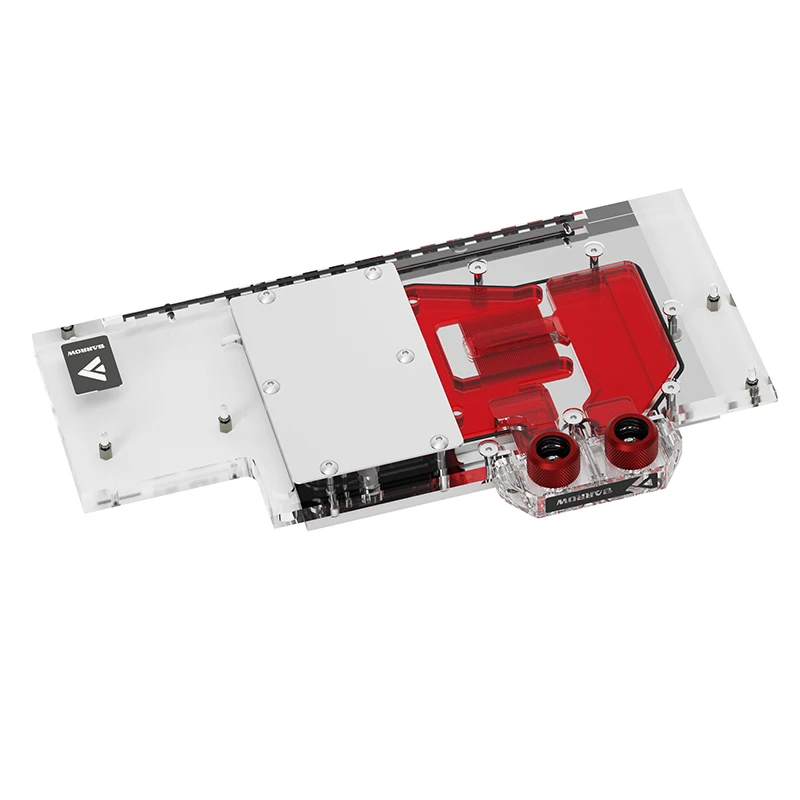 Barrow GPU Water Block For MSI 3090 3080 RTX GAMING X,TRIO 10G Cooler,5V Light,Support Mount Original Back Plate ,BS-MSG3090M-PA