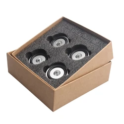 2025 New 4PCS 30mm x 15mm Aluminum Alloy Amplifier Feet Shock Absorber Speaker Feet Pads