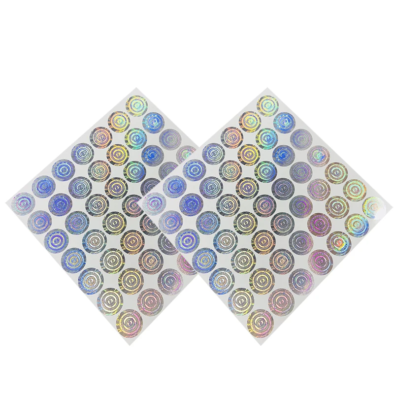10000pcs Custom State Id Hologram 3d Serial Number Printing Laserable Packaging Labels Brand Mark Security Sticker