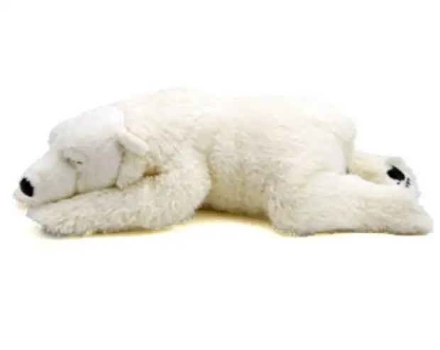 Official Ultra-Soft Skin Super Adorable Polar Bear Doll Arctic Ocean Doll Simulated Animal Plush Toys Model