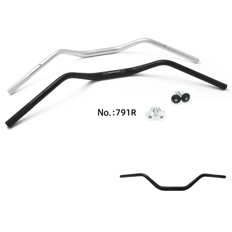 

28mm Motorcycle Modified Aluminum Alloy Handlebar Gradient Diameter with Balance Block