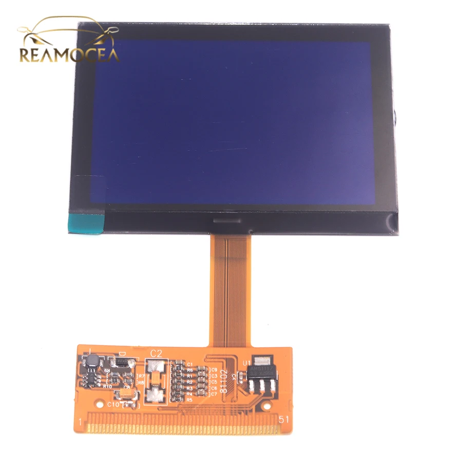 Reamocea 8N2920930G Fit For Audi S3 8L TT 8N A6 C5 4B Series Bosch LCD Dash Dashboard Repair Replacement VDO LCD Display Screen