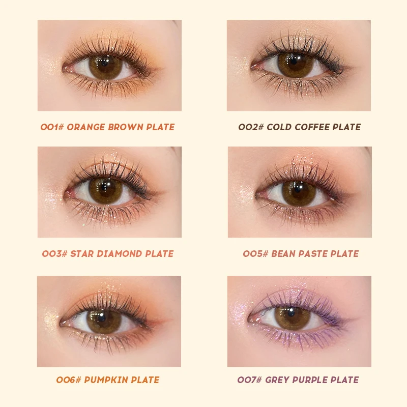 UKISS Eyeshadow Palette Cosmetics Mini Protable Eye Palette Matte Glitter 4-Color Combination For Eyes Makeup