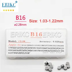 B16 Fuel Injection Nozzle Washer Sealing Steel Ring B16 1.03-1.22MM Diesel Injector Adjusting Shims for Bosch Sprayer Gaskets