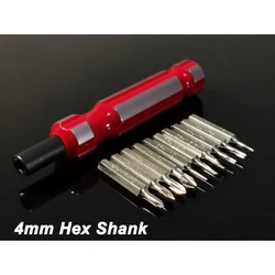 Mini 4mm Hex Shank Screwdriver Drill Bits Phillips Slotted Torx Magnetic Screw Handle DIY Hand Tools Kit