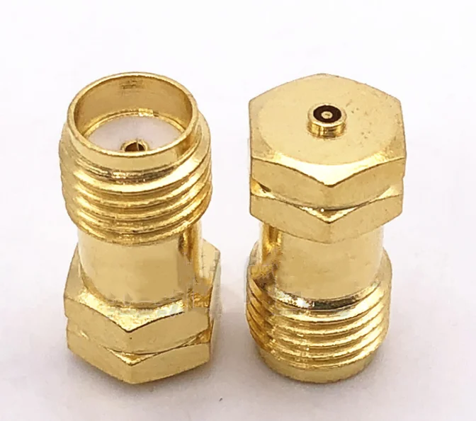 2PCS Adapter SMA Female To IPX Male Plug SMA Male to uf.L ipx Ipex four Generation Coaxial  Connectors