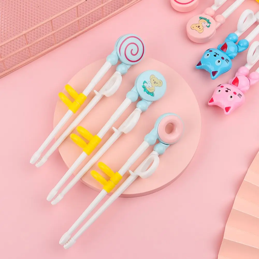 Cute Children Correct Usage Eating Training Learn Chopsticks Cartoon Chopsticks