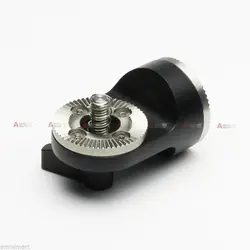 Mini ARRI Type Rosette Turn Adapter fr 15mm Rod Support DSLR Rig Extention Arm Follow Focus Camera Rigs Cage Accessories DIY