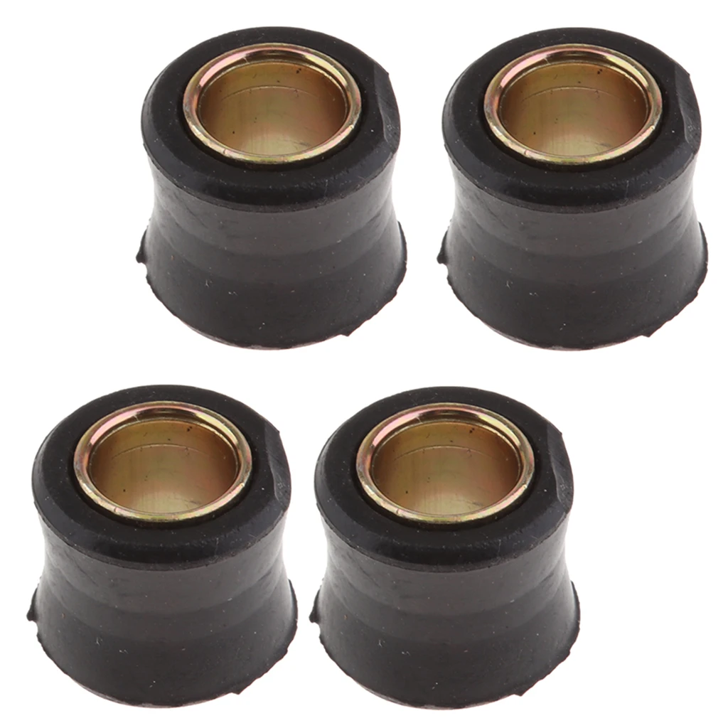 4 Rolls Motorcycle Shock Absorber Suspension Bushing Rubber Bush 12mm