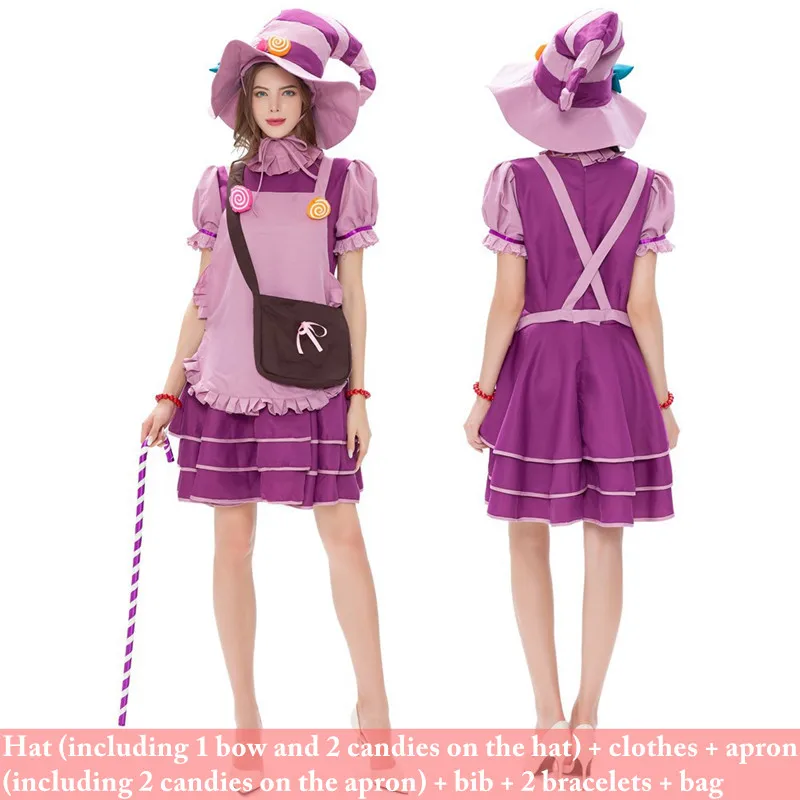 

Sexy Halloween Costumes Cosplay Maid outfit Dress uniform Cosplay Role-playing game Suit Fantasia Party Fancy Dress with hat