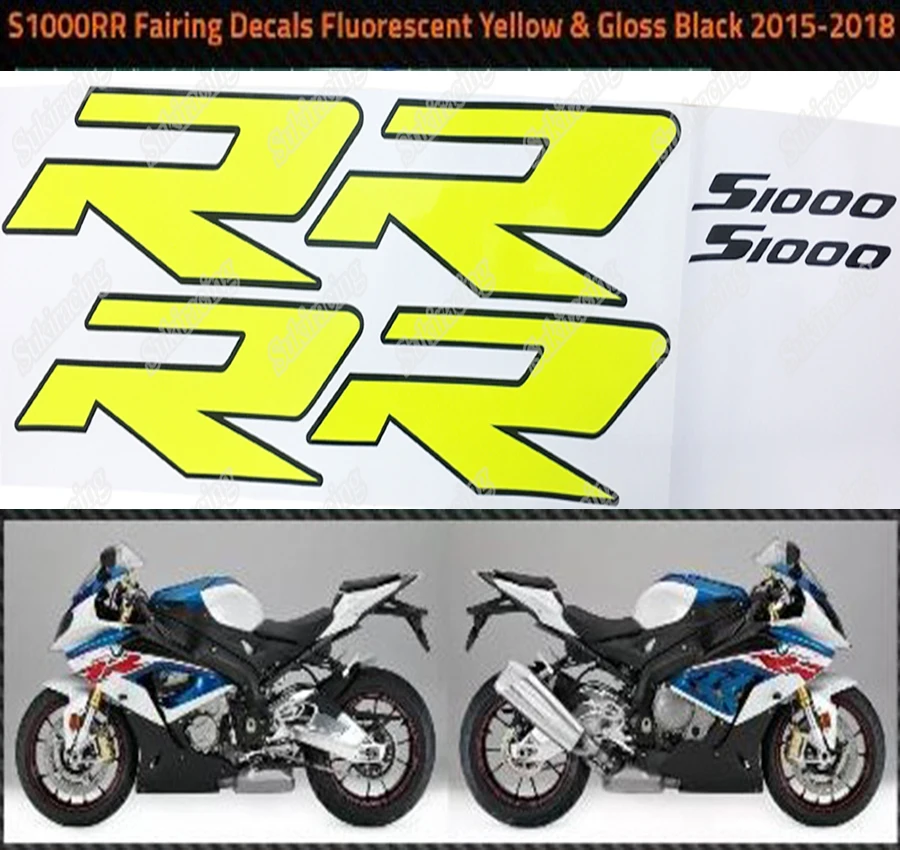 For BMW S1000RR S1000 RR 2009-2018 2010 2011 2012 2013 2014 2015 2016 2017 S1000RR Motorcycle Sticker Decals