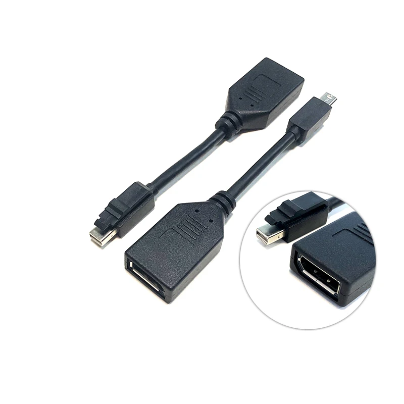 

Original 4k Cable for Cable 30pcs / lot Mini DP male to Female DP 13cm for K1200 NVS510 P1000 DP cable