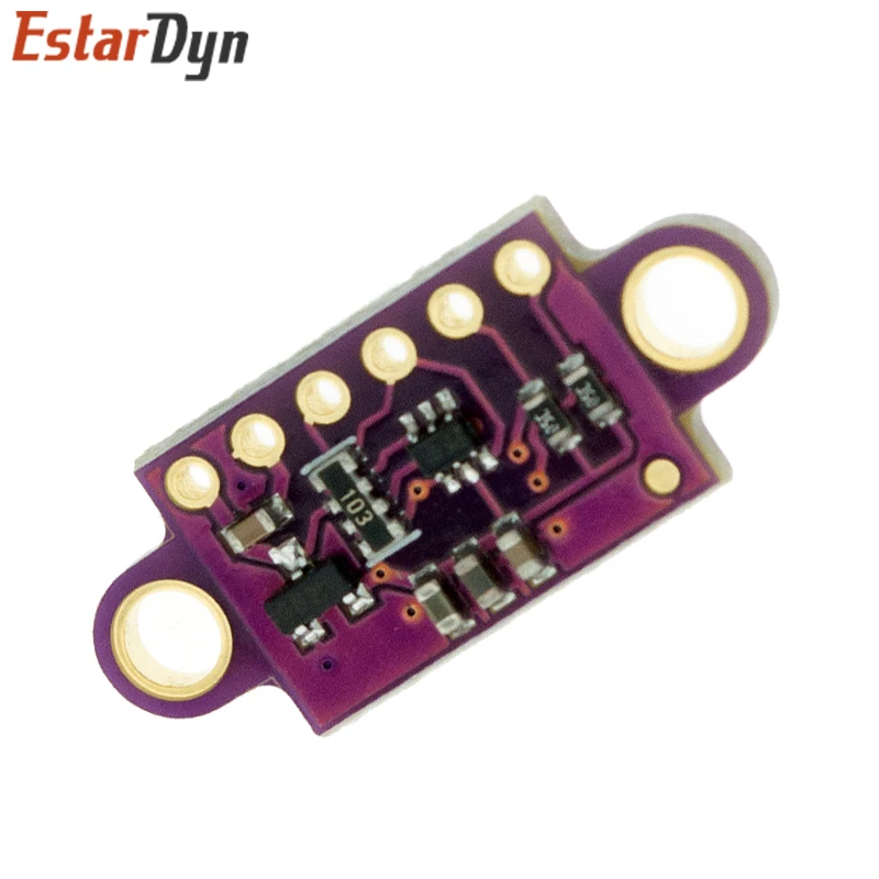 VL53L0X Time-of-Flight (ToF) Laser Ranging Sensor Breakout 940nm GY-VL53L0XV2 Laser Distance Module I2C IIC 25MM*10.7MM