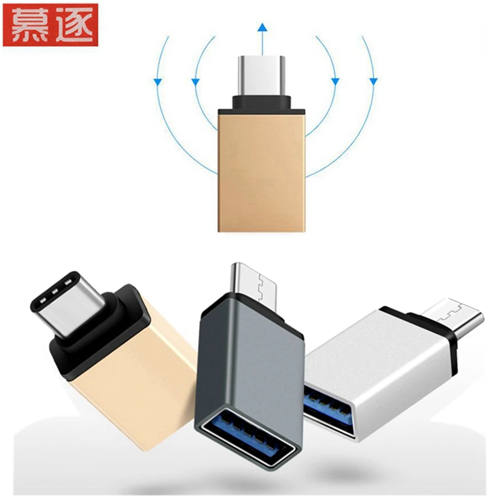 Typ C Adapter USB-C Typ-C zu USB 3,0 Konverter Telefon OTG Kabel für S8 S9 Hinweis 8 Mate 9 P20 Mix 2S USB