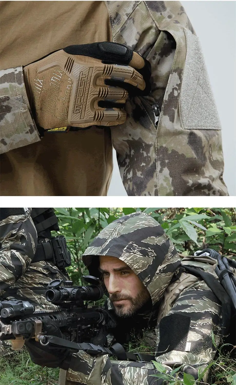 ملابس مموهة مقنعين تناسب المشجعين ، زي التدريب الميداني CS ، قميص إطلاق النار في الهواء الطلق Airsoft والسراويل #5