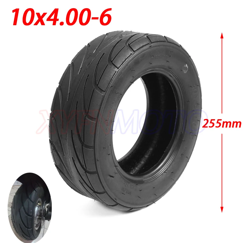 

10X4.00-6 Tire Tubeless Vacuum Tyre for Electric Balancing Car Scooter 10*4.00-6 Thick Rubber Tyre for Mini Motorcycle Road tire