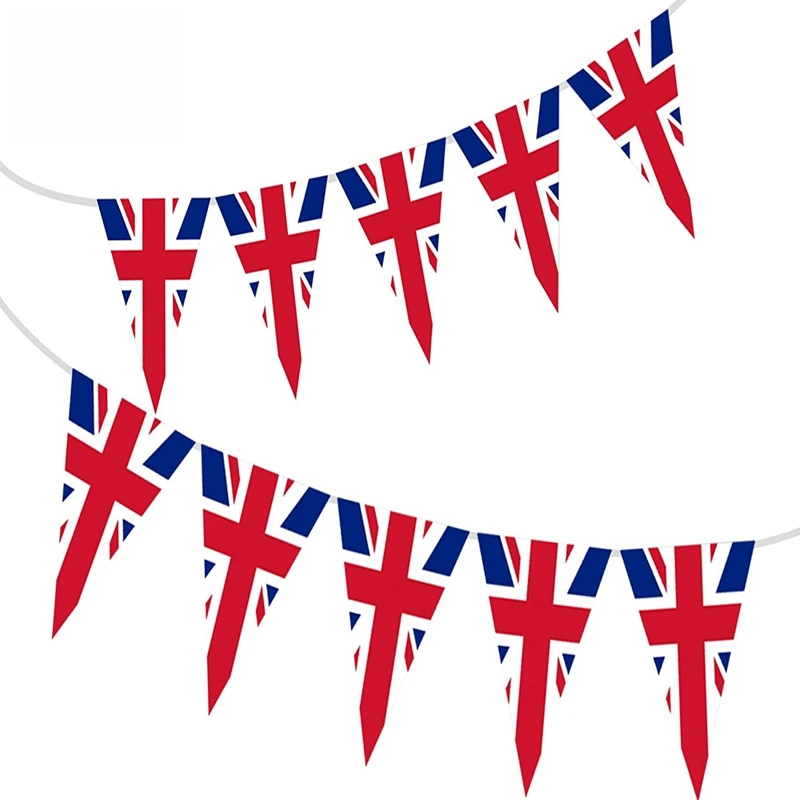 England Great British Banner Flag United Kingdom National Polyster UK Flag Garden Banner Hanging Garland Party Decor For Home