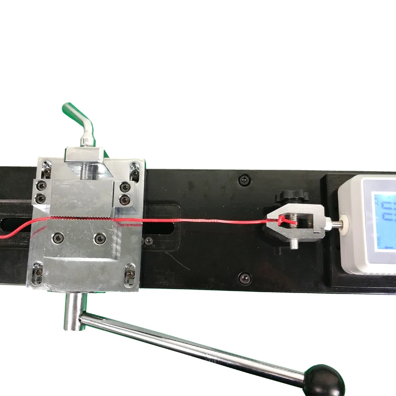 Manual Force Stand Wire Tensile Strength Tester Terminal Crimping Connection Plug Pull Insertion Force Testing Machine